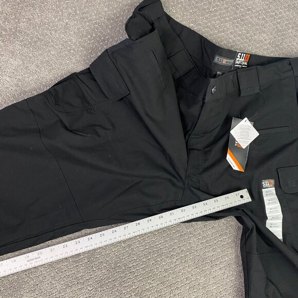 NWT 5.11 Tactical Stryke Pants Flex-Tac Cargo Ripstop Black Men's 44 x 32 - Picture 14 of 15